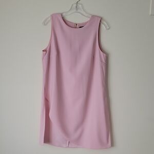 White House Black Market Women's Pink Tunic- Size 10